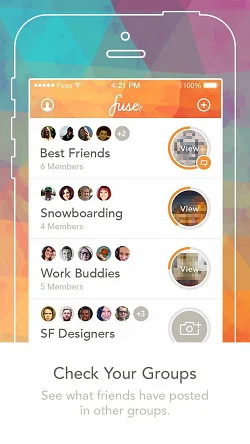 Fuse - Photo, Group, Chat  App Store截图