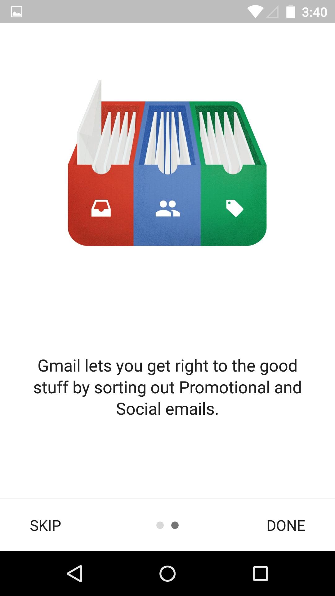 Gmail  新版本特性介绍