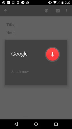 Google Keep - notes and lists  浮层