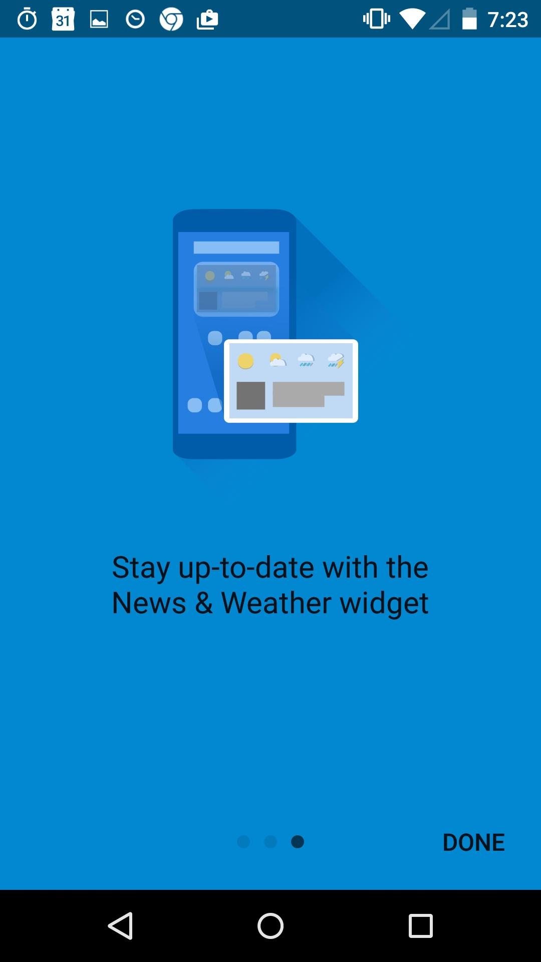 Google News & Weather  新版本特性介绍