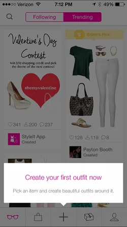 StyleIt - Fashion, Style & Shopping from your closet.  提醒