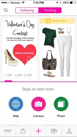StyleIt - Fashion, Style & Shopping from your closet.  浮层