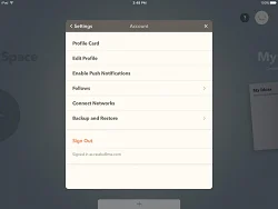 Paper - Notes, Photo Annotation, and Sketches by FiftyThree  设置