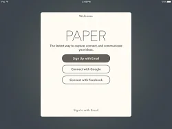 Paper - Notes, Photo Annotation, and Sketches by FiftyThree  注册