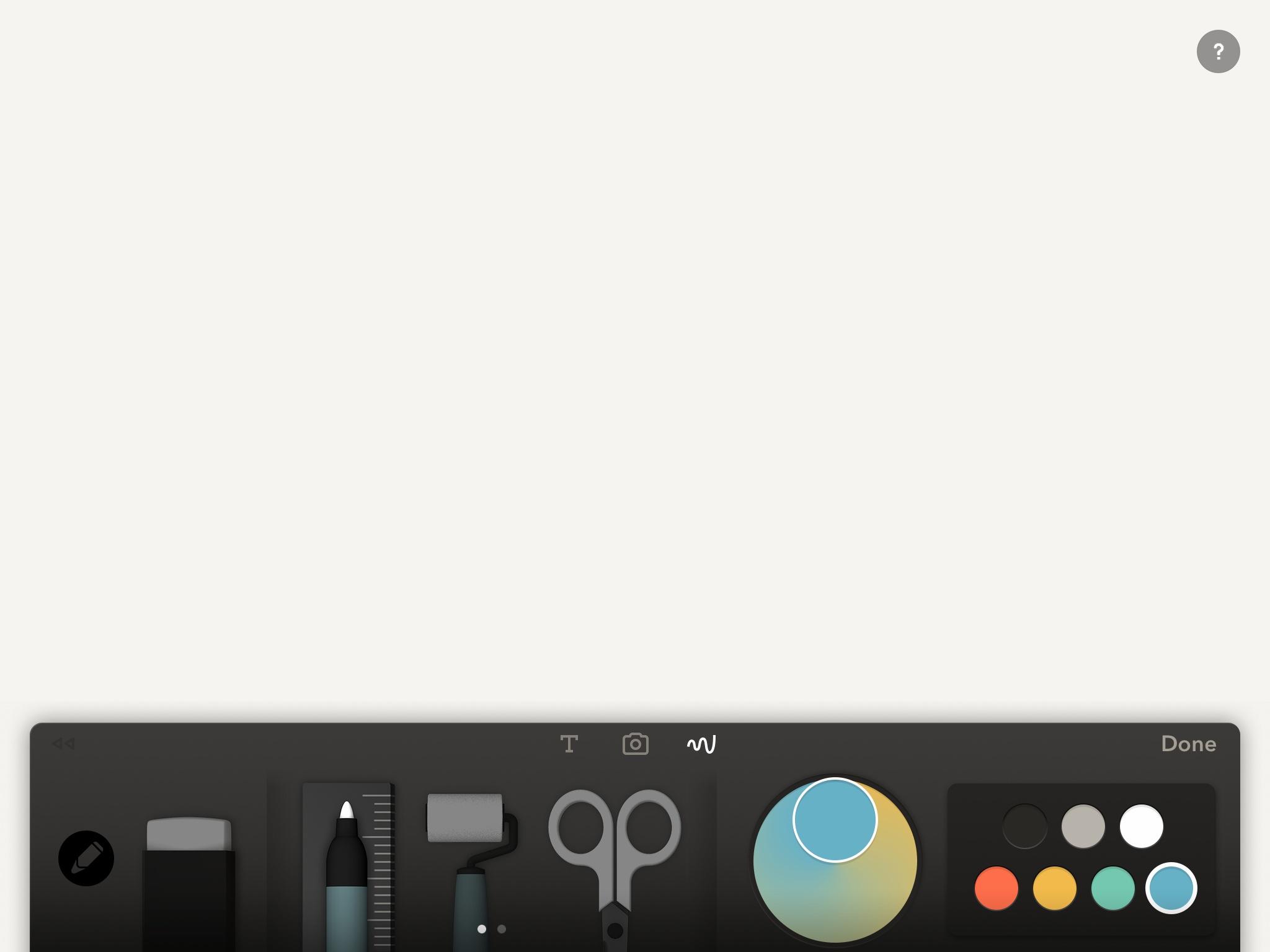 Paper - Notes, Photo Annotation, and Sketches by FiftyThree  绘画