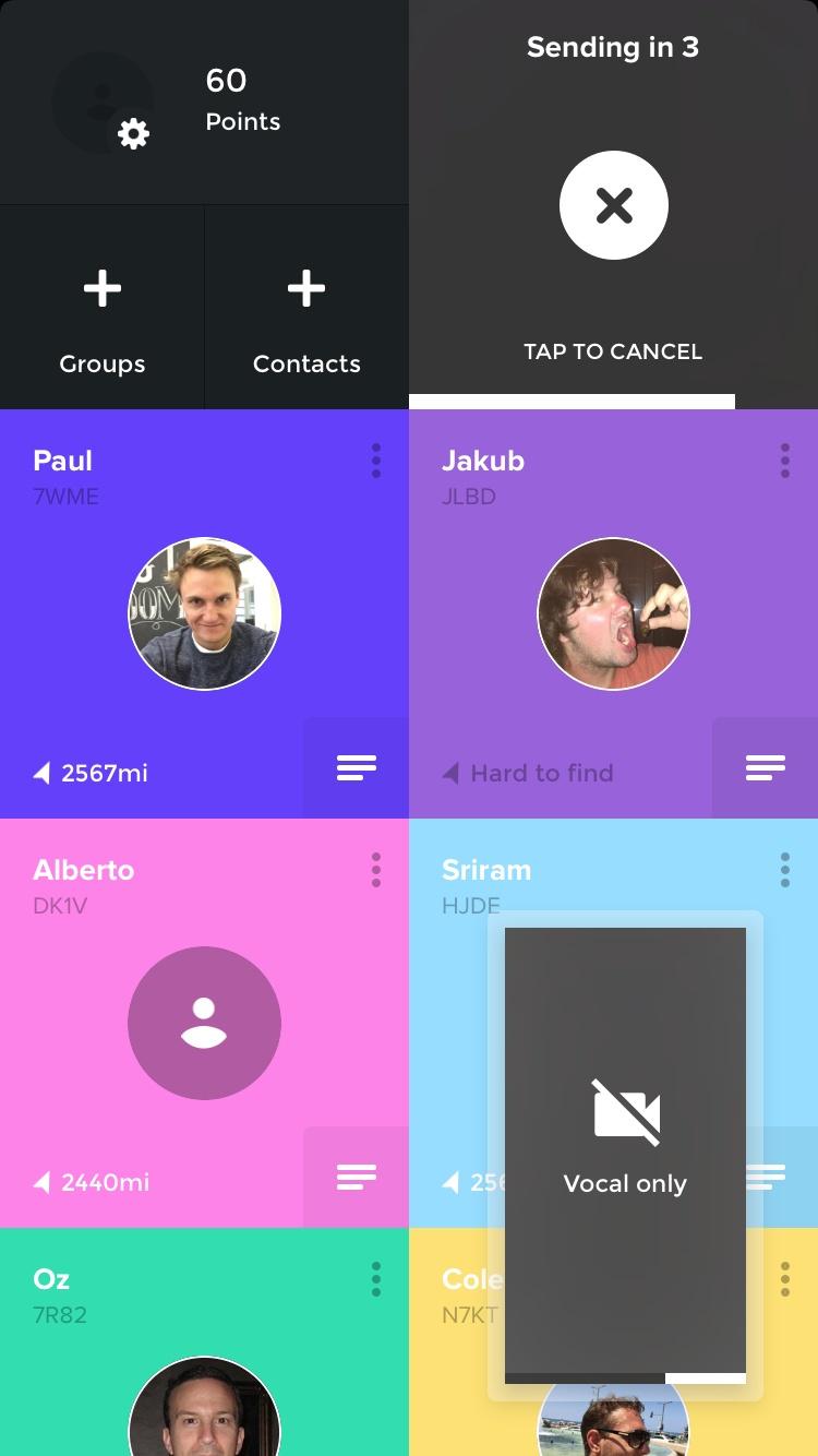 Tribe - Video messaging - Faster than texting, easier than live video and phone calls.  录音