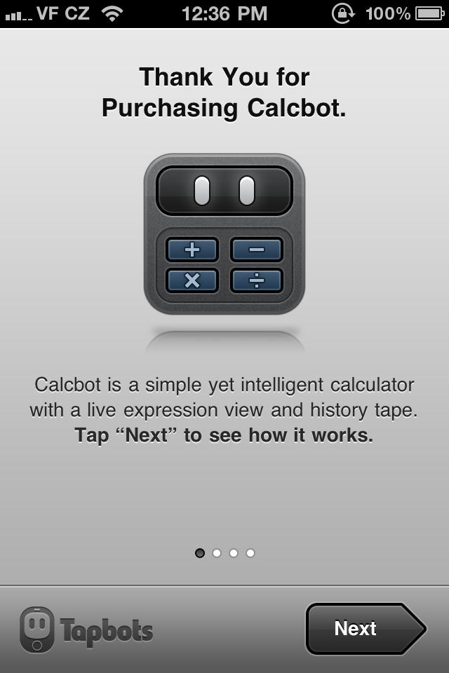 Calcbot — The Intelligent Calculator  特性介绍