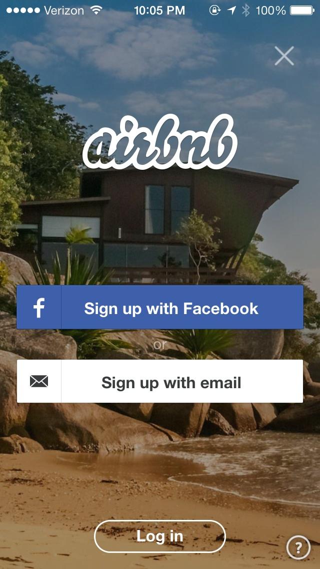 Airbnb  注册