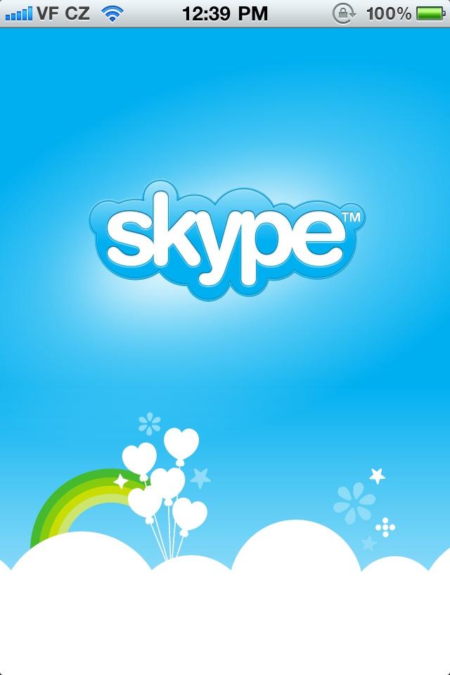 Skype  启动页