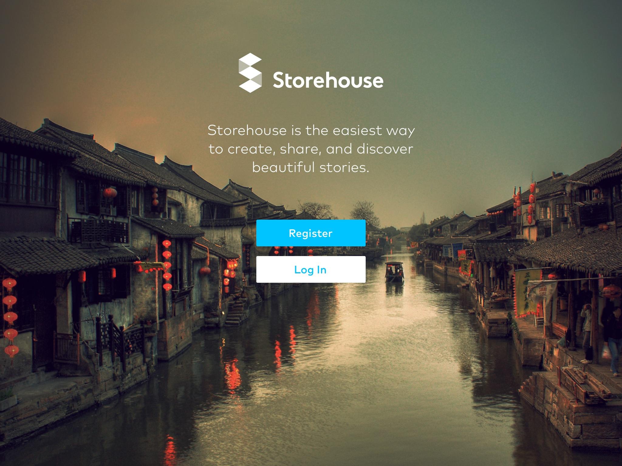 Storehouse - Visual Storytelling  登录