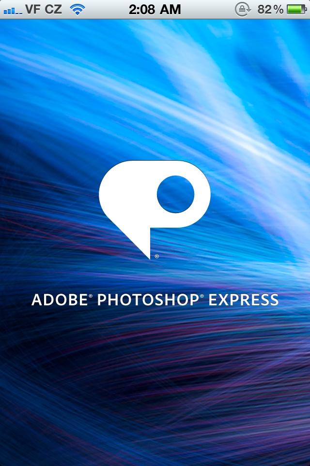 Adobe Photoshop Express  启动页