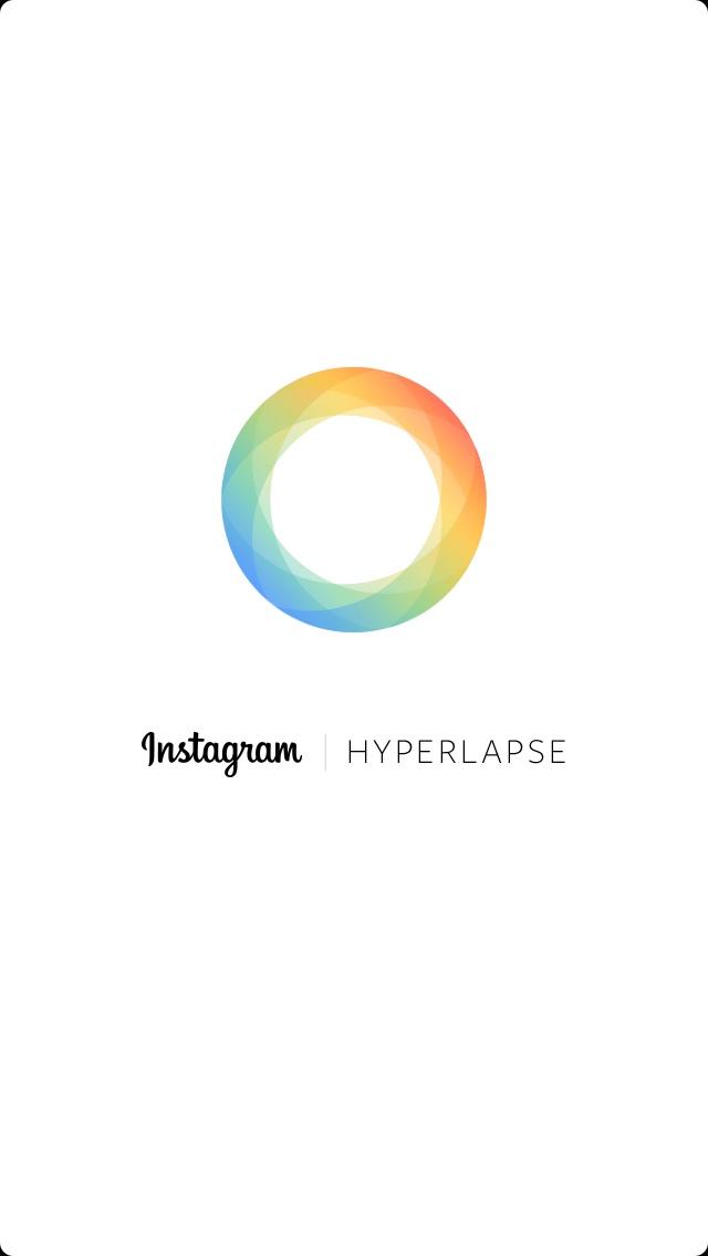 Hyperlapse from Instagram  启动页