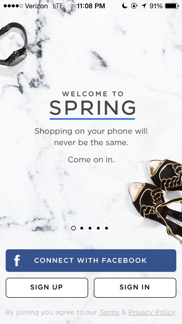 Spring - Go Shopping  注册