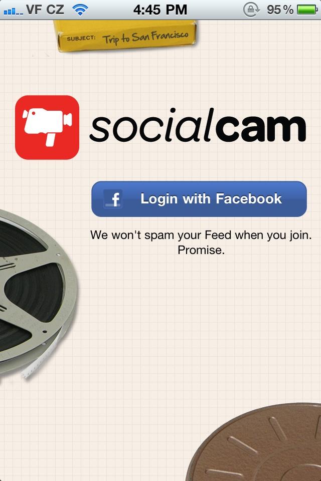 Socialcam Video Camera  登录