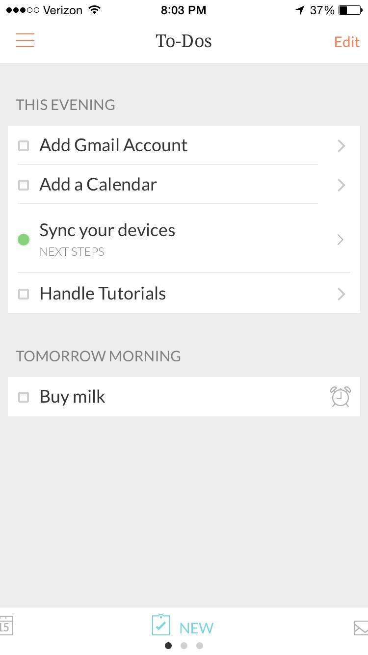 Handle: To-Dos + Email + Calendar  列表