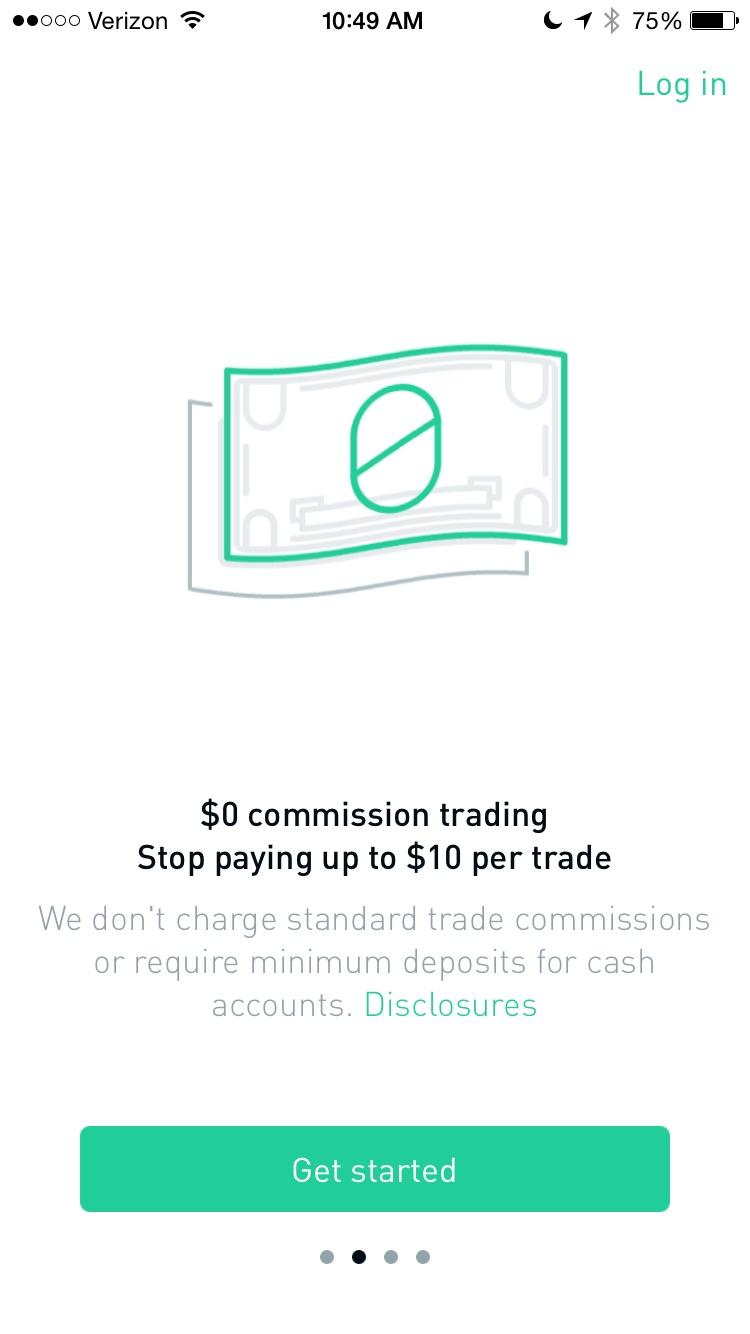 Robinhood - $0 Commission Stock Trading  特性介绍