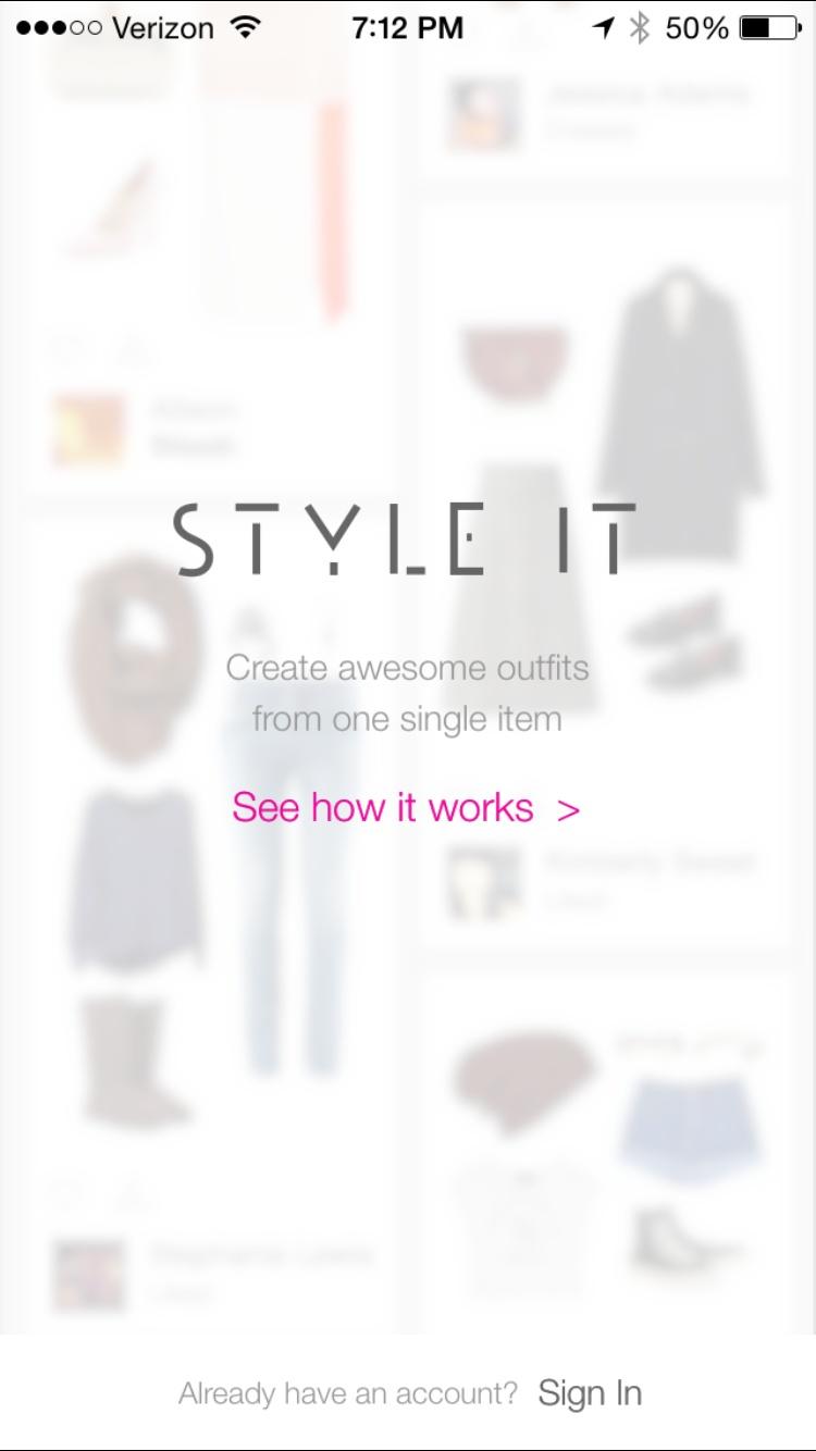 StyleIt - Fashion Style & Shopping from your closet.  特性介绍