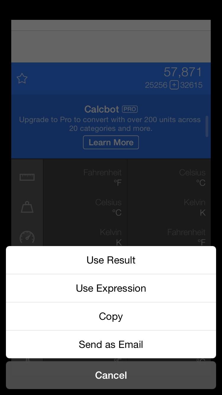 Calcbot — The Intelligent Calculator  浮层