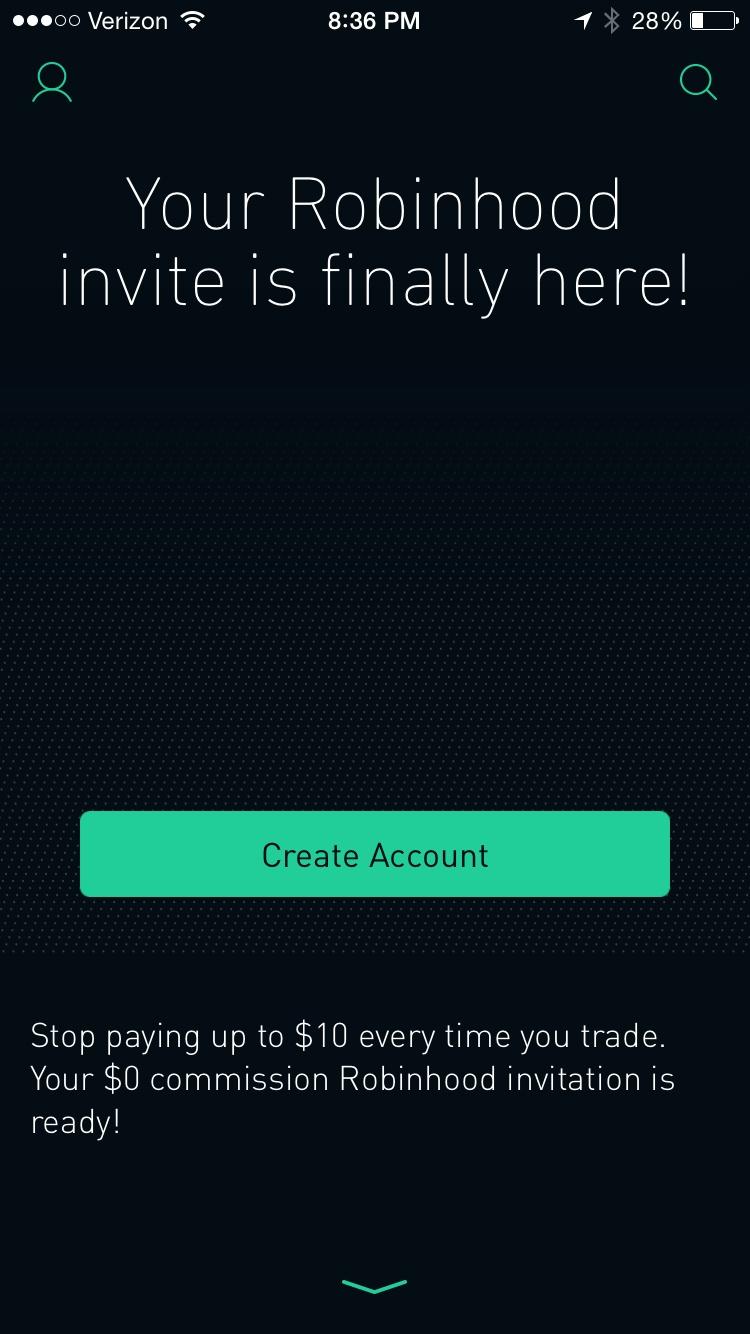 Robinhood - $0 Commission Stock Trading  注册