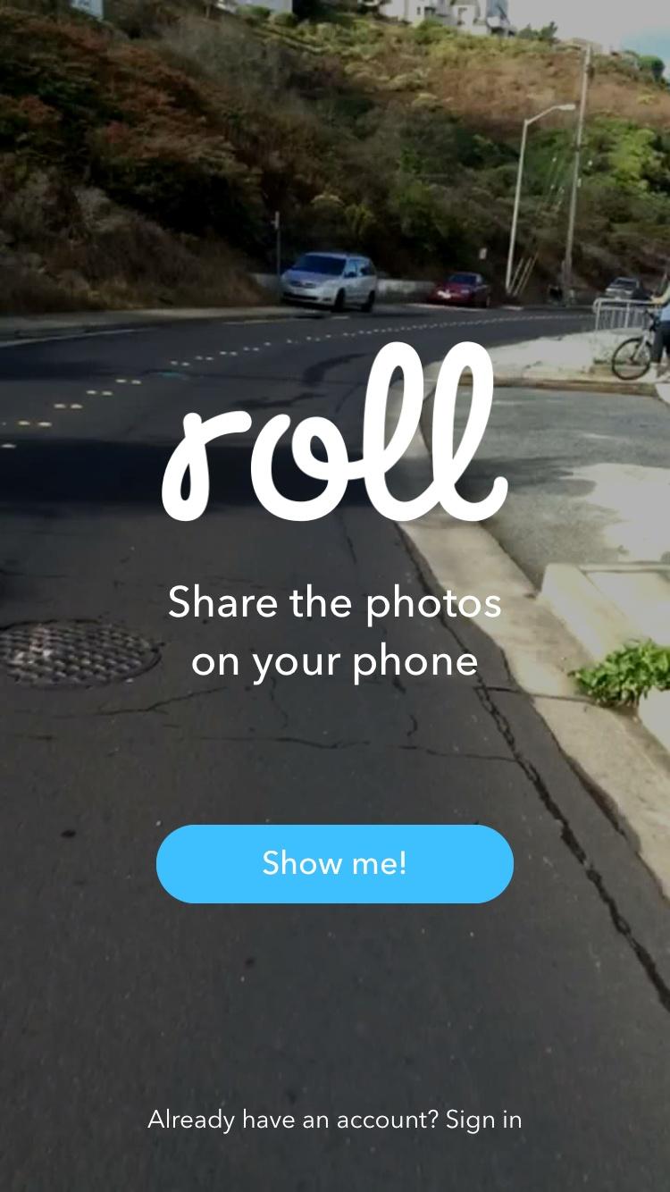 Roll - Camera roll sharing  特性介绍