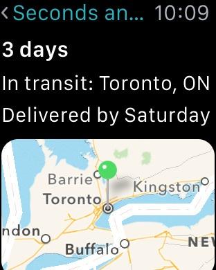 Deliveries: a package tracker  地图