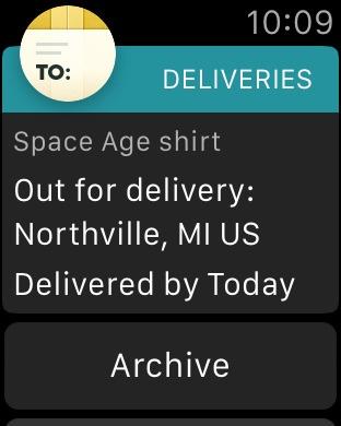 Deliveries: a package tracker  通知Snackbar广告条