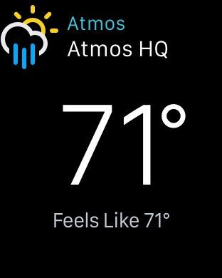 Atmos - Weather for your iPhone and Apple Watch  