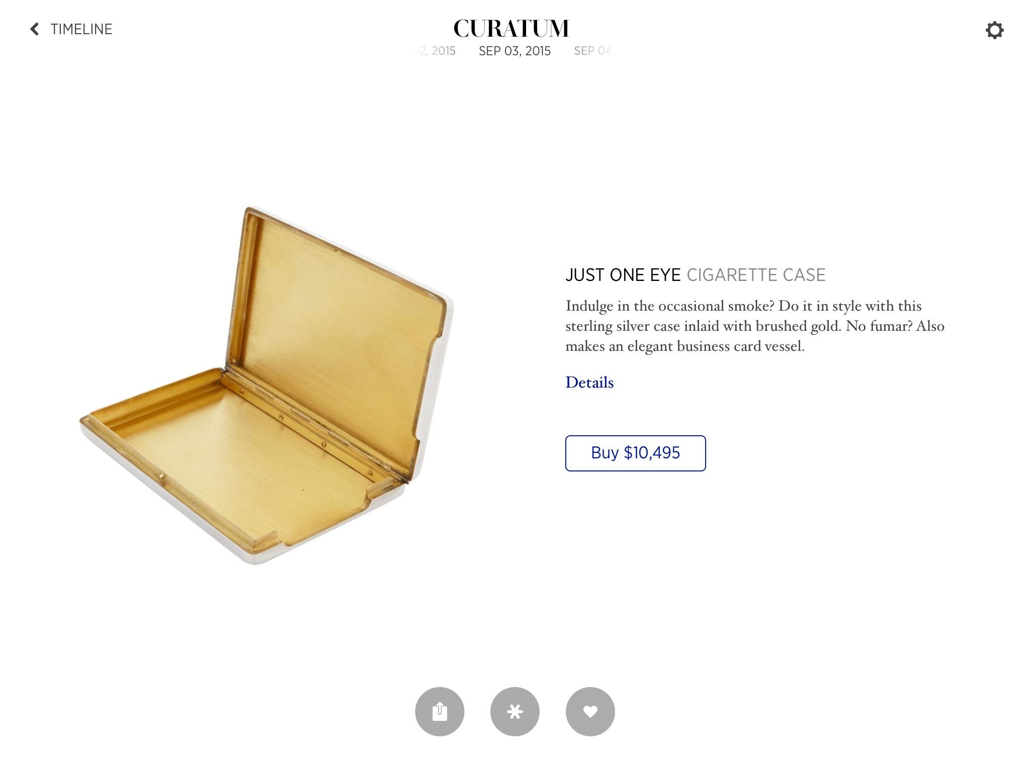 Curatum - A decisive guide to curated luxury  商品详情
