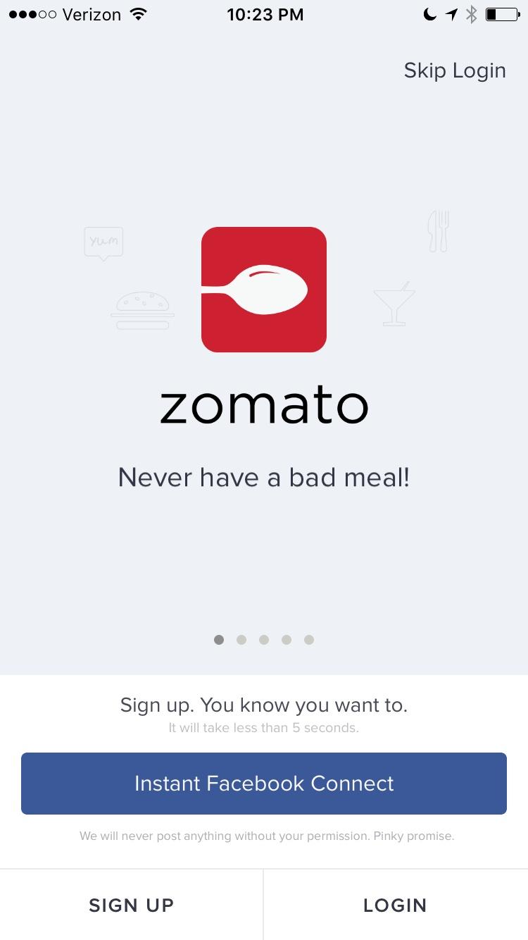 Zomato - Food & Restaurant Finder  特性介绍