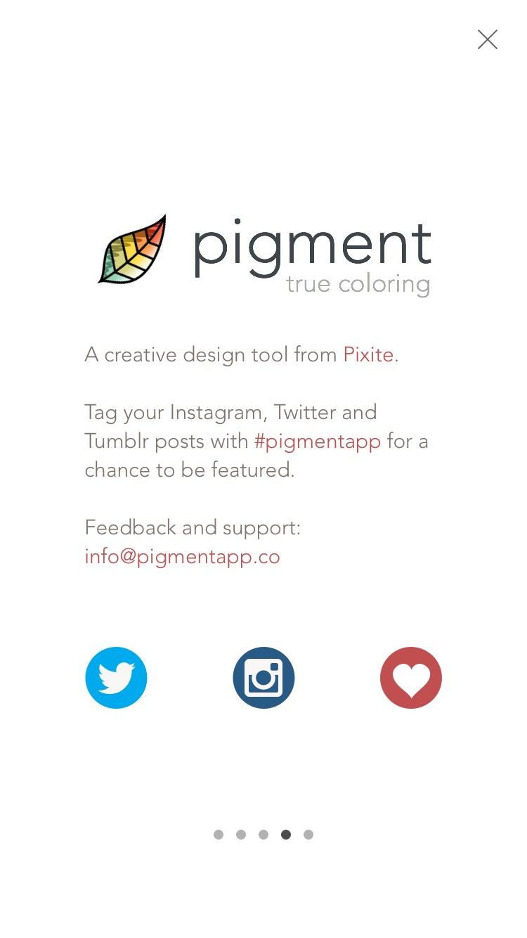 Pigment - The only true coloring book experience for adults  