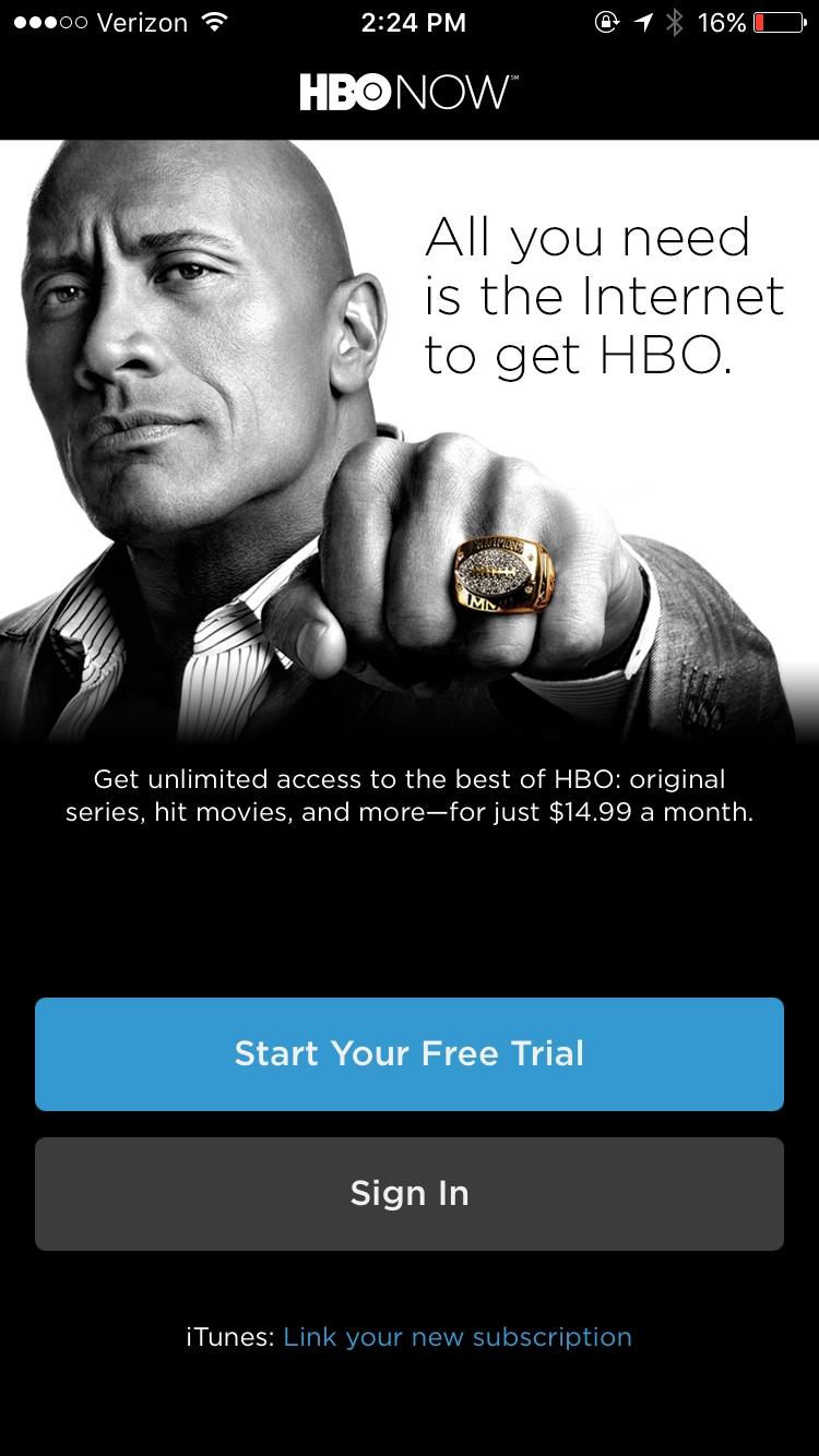 HBO NOW  登录