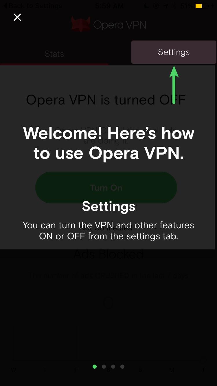 Opera VPN: Free unlimited ad blocking VPN  特性介绍提示