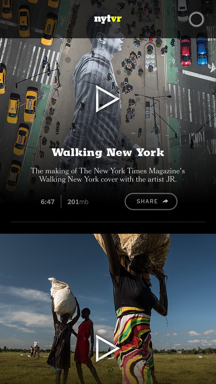 NYT VR – Virtual Reality Stories from the NYTimes  列表