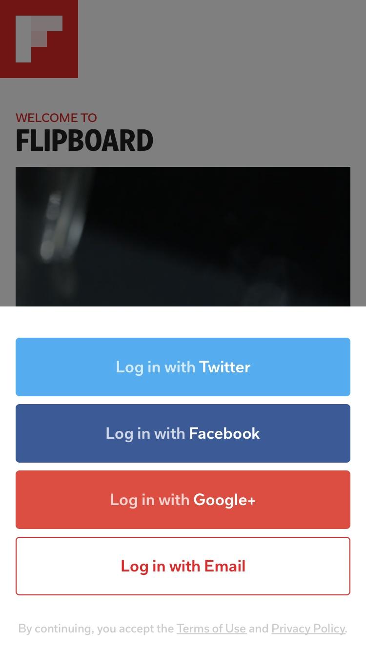Flipboard: Your Social News Magazine  登录