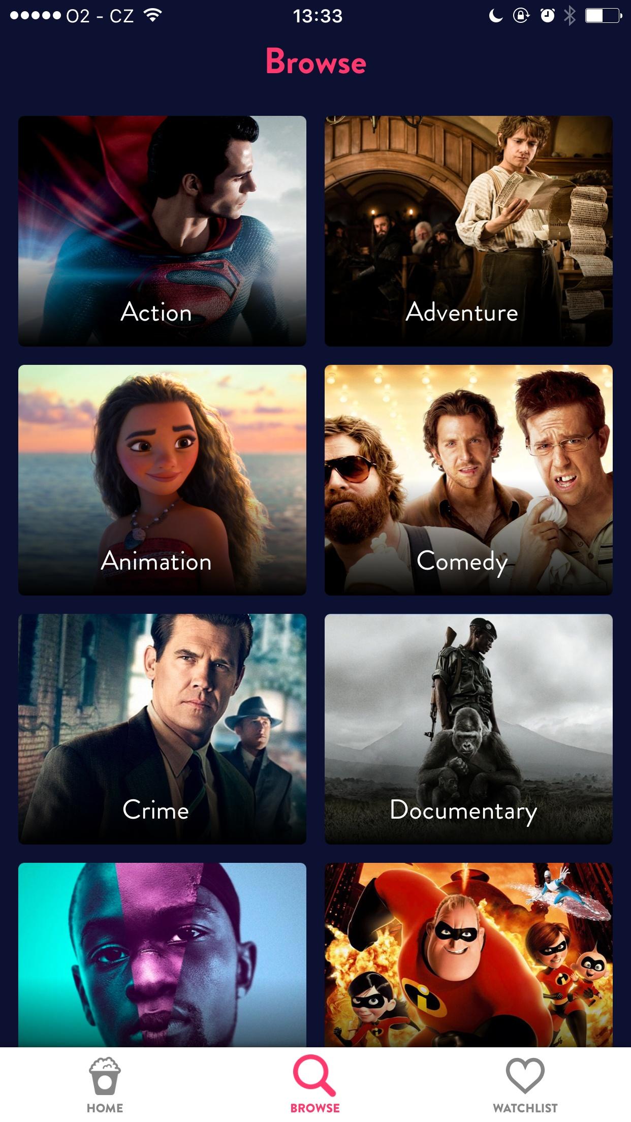Popcorn: discover your new favourite movie  