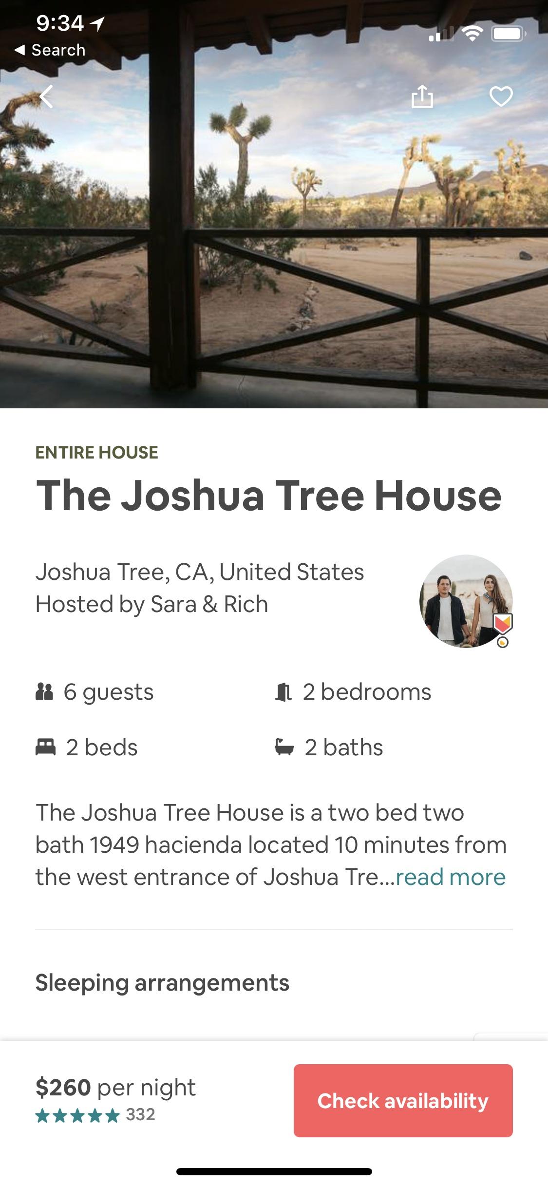 Airbnb  详情