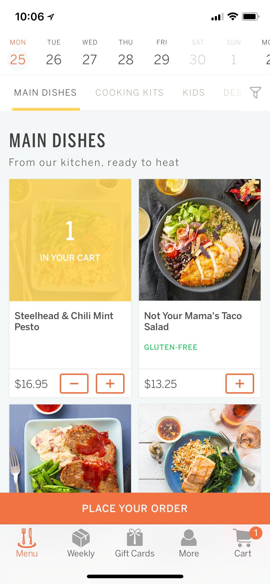 Munchery - Fresh Food Delivery  列表