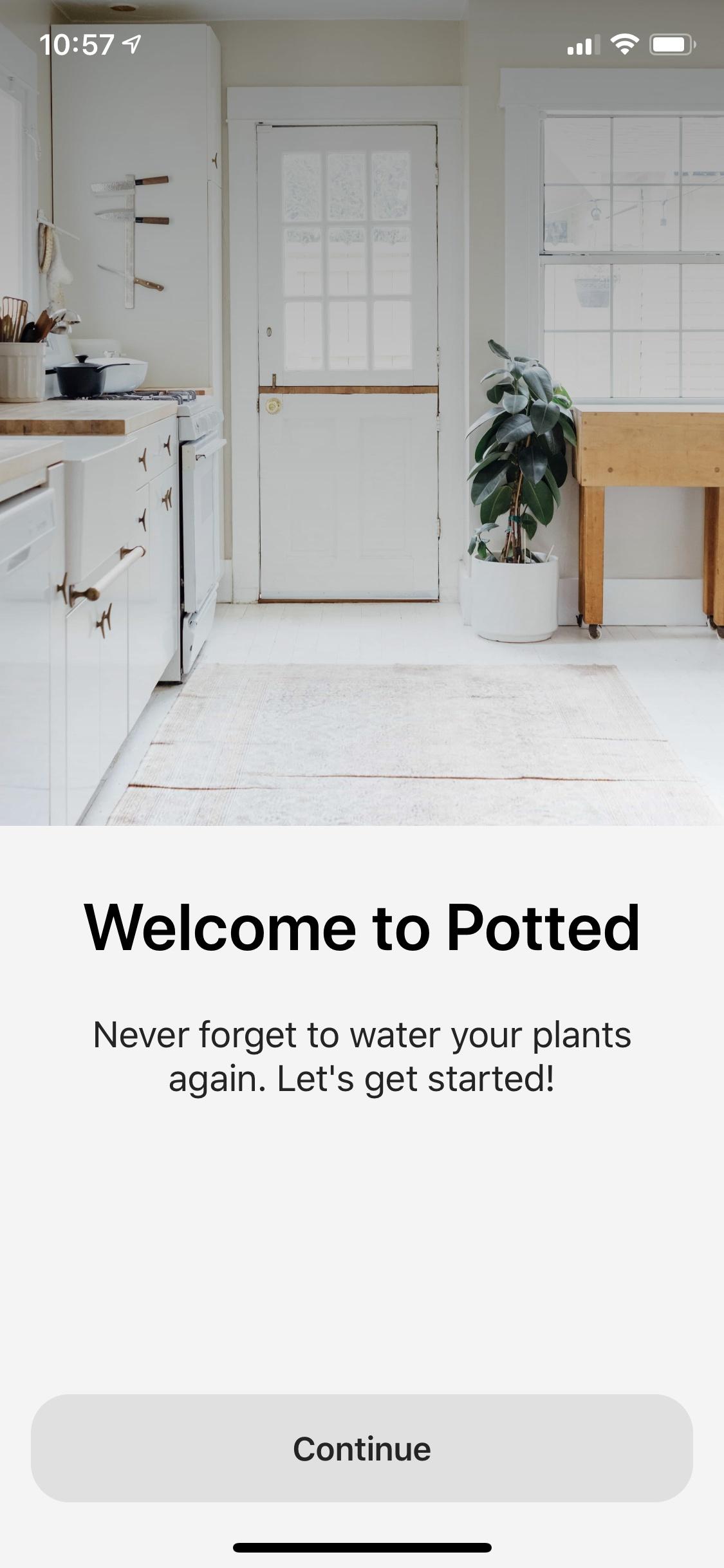 Potted - Plant Water Reminder  启动页特性介绍