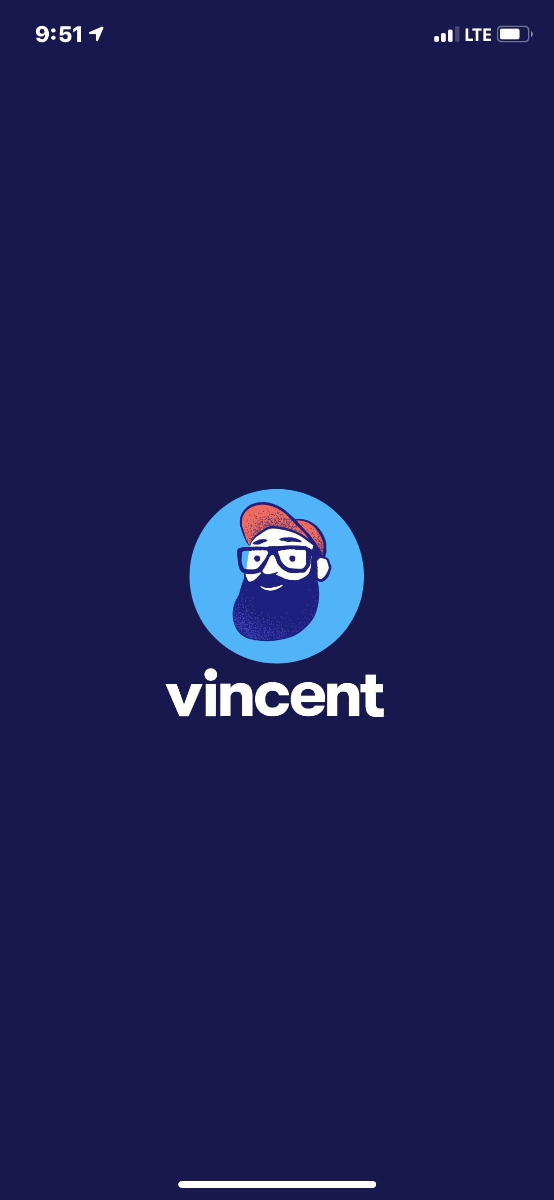 VincentApp  启动页