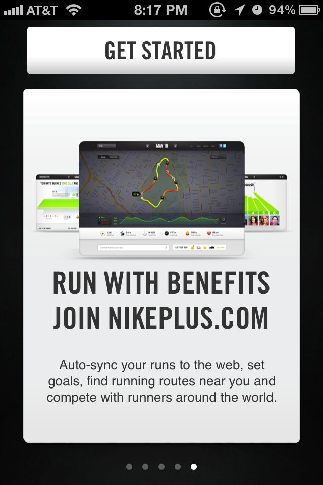 Nike+ Running  特性介绍