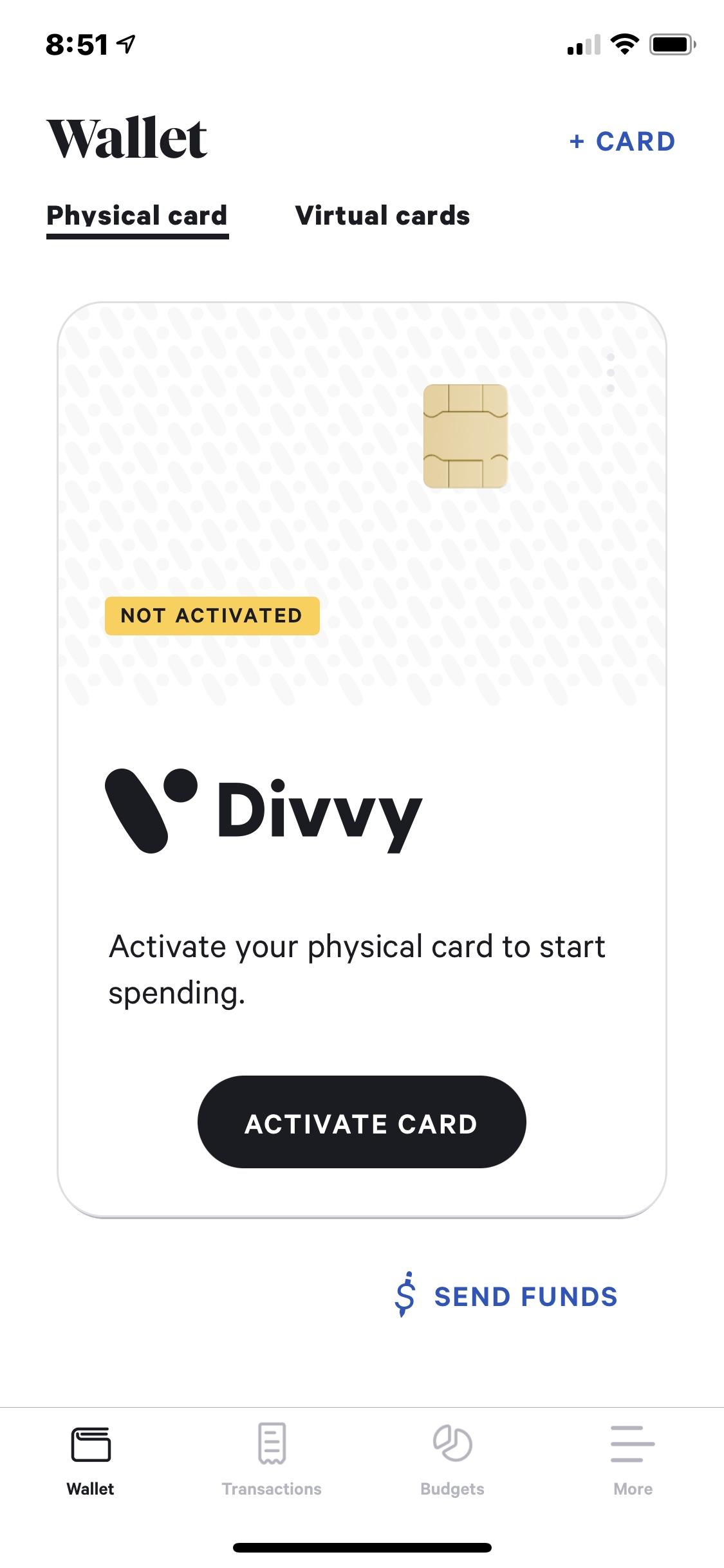 Divvy Pay  首页