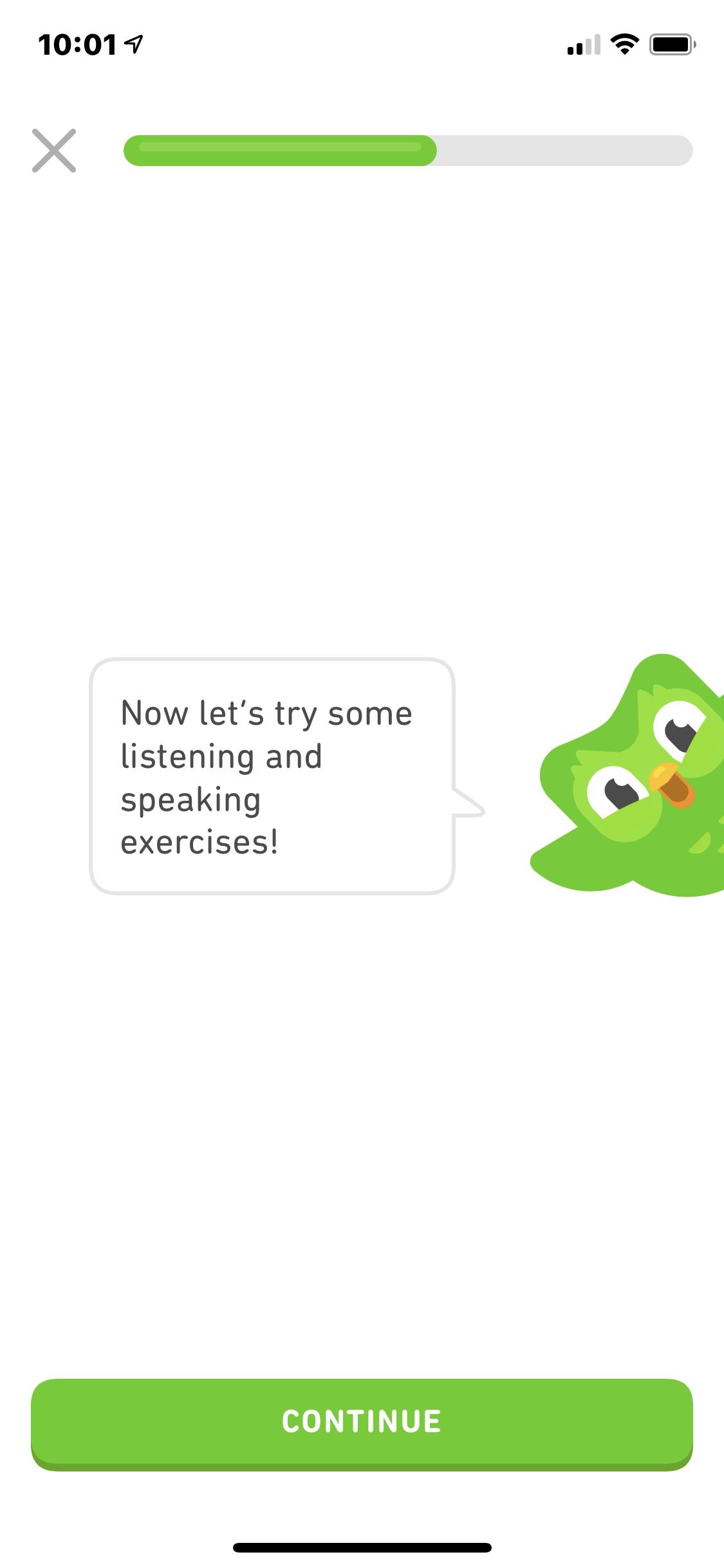 Duolingo - Language Lessons  进度条