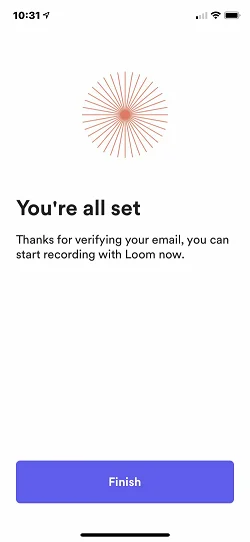 Loom  注册按钮指南验证