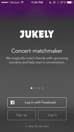 Jukely – Concerts with Friends  特性介绍