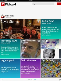 Flipboard: Your Social News Magazine  首页