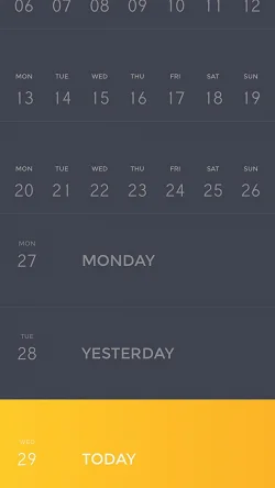 Peek Calendar  日历日期和时间