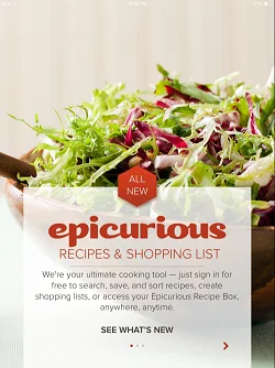 Epicurious Recipes & Shopping List  特性介绍