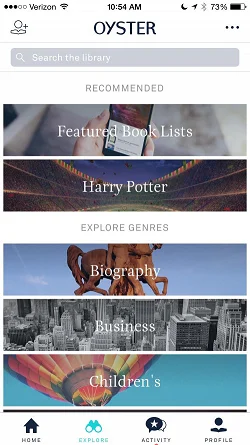 Oyster – Read Unlimited Books  