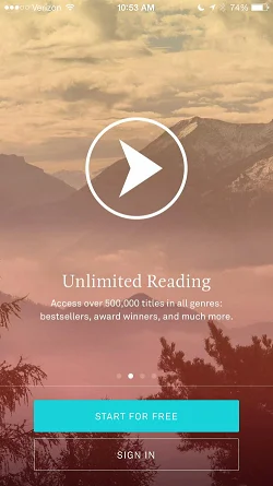 Oyster – Read Unlimited Books  特性介绍