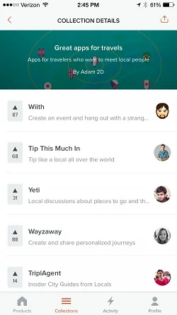 Product Hunt - the best new products every day  列表